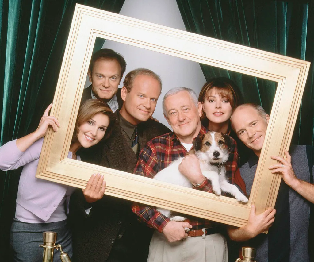 Frasier and friends in the original hit series.