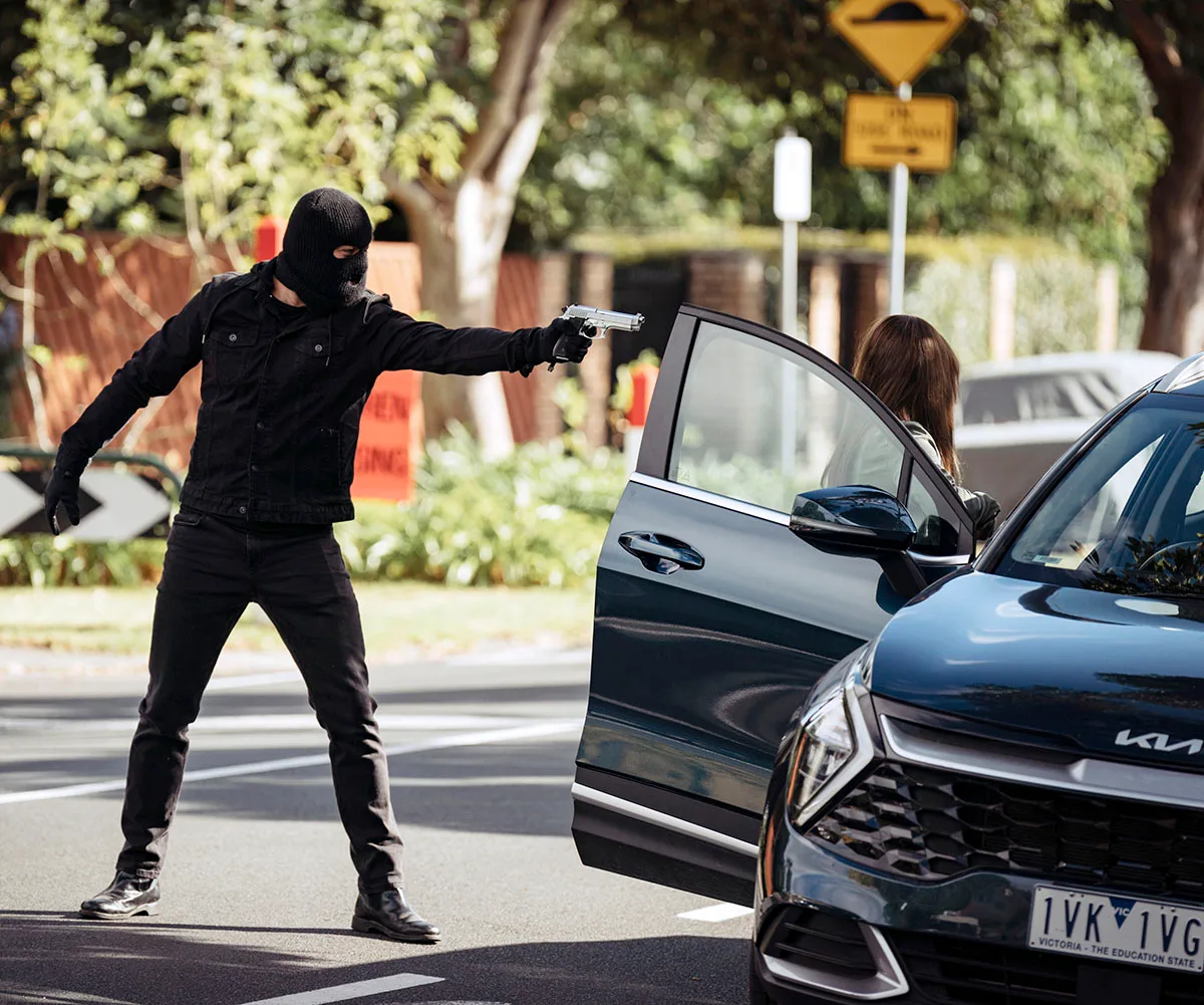 A gunman has his target in his sights in Nine Network drama, Human Error.