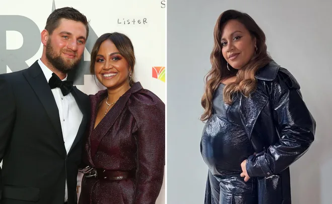 Jessica Mauboy is pregnant with her first child