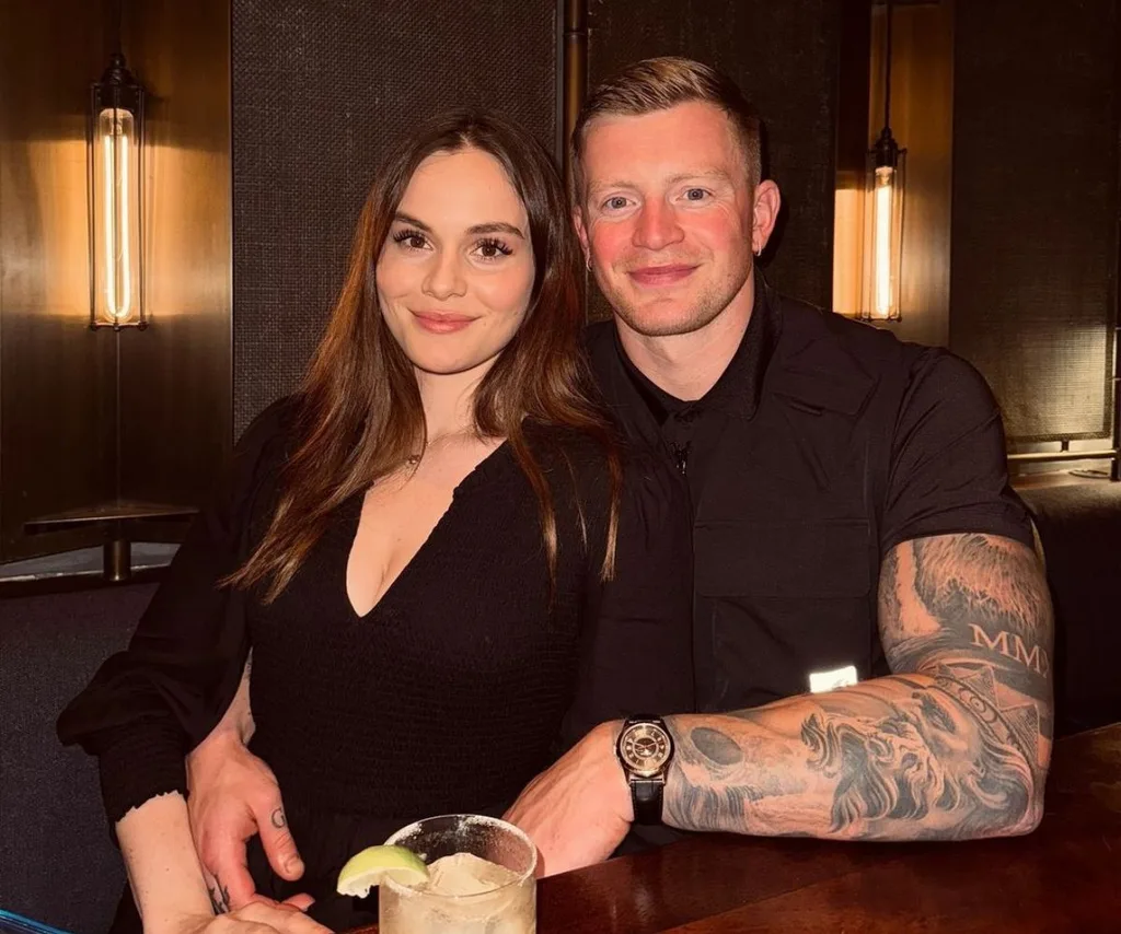 Gordon Ramsay's daughter Holly and Olympic swimmer Adam Peaty.