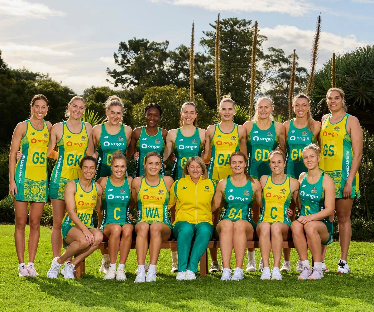 Australian Diamonds netball team World Cup squad.