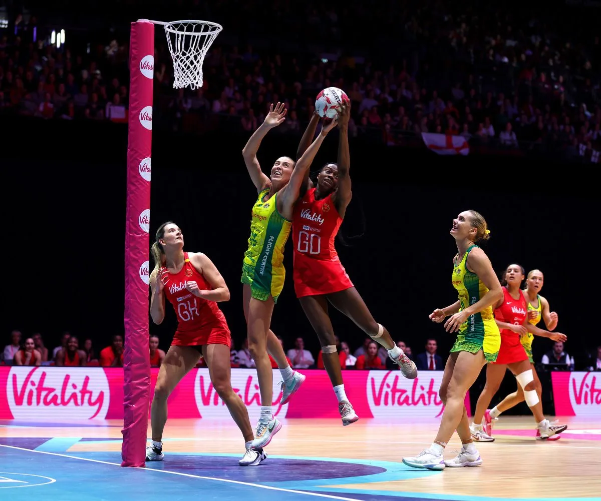 Australia and England come up against each other in netball.