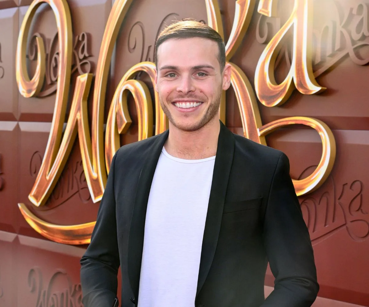 Amaury Guichon at the premiere of Wonka.