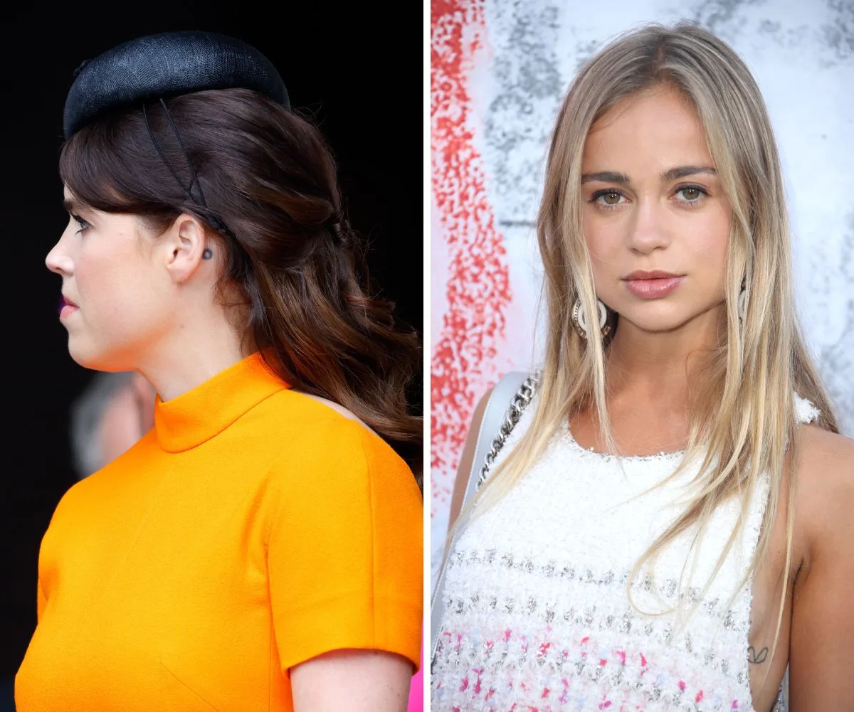 Princess Eugenie and Lady Amelia Windsor's tattoos.