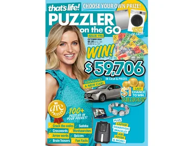 that’s life! Puzzler On The Go Issue 190