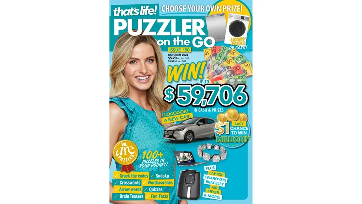 that’s life! Puzzler On The Go Issue 190