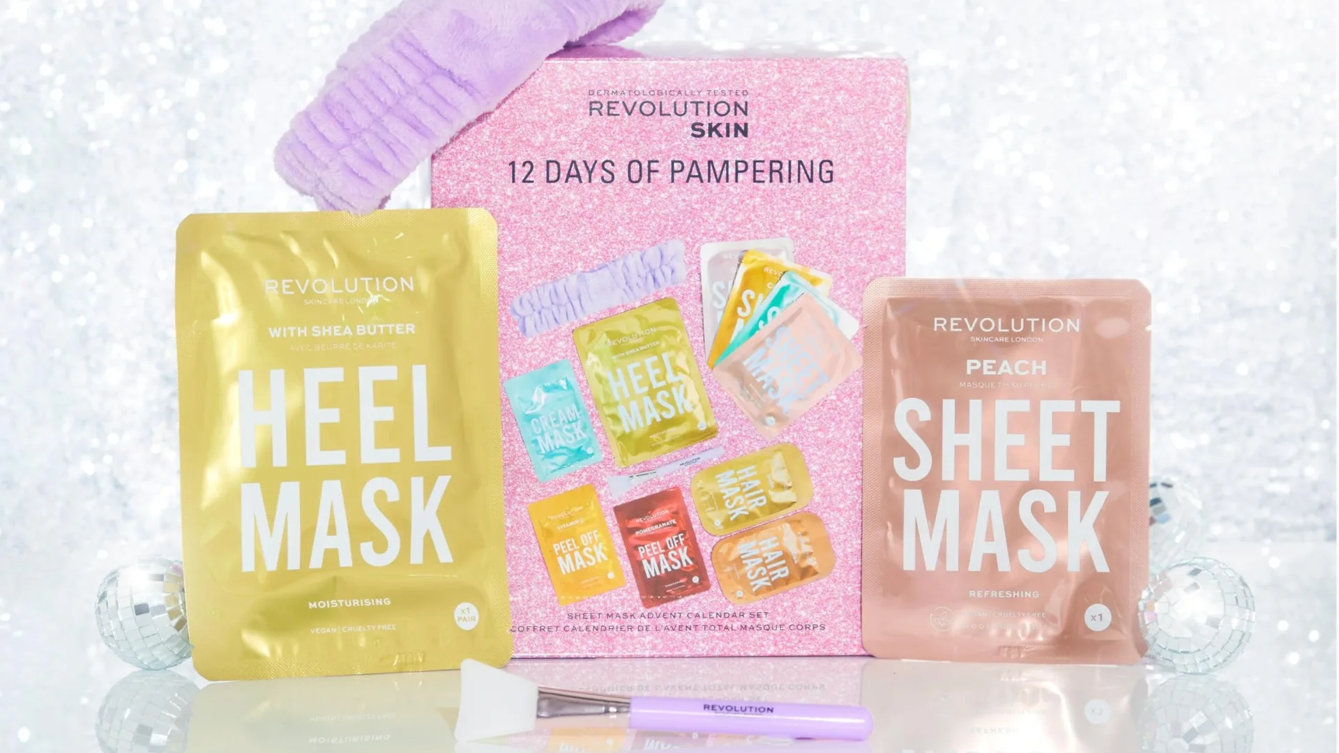 Revolution Skincare 12 Days of Face, Body & Hair Mask Advent Calendar