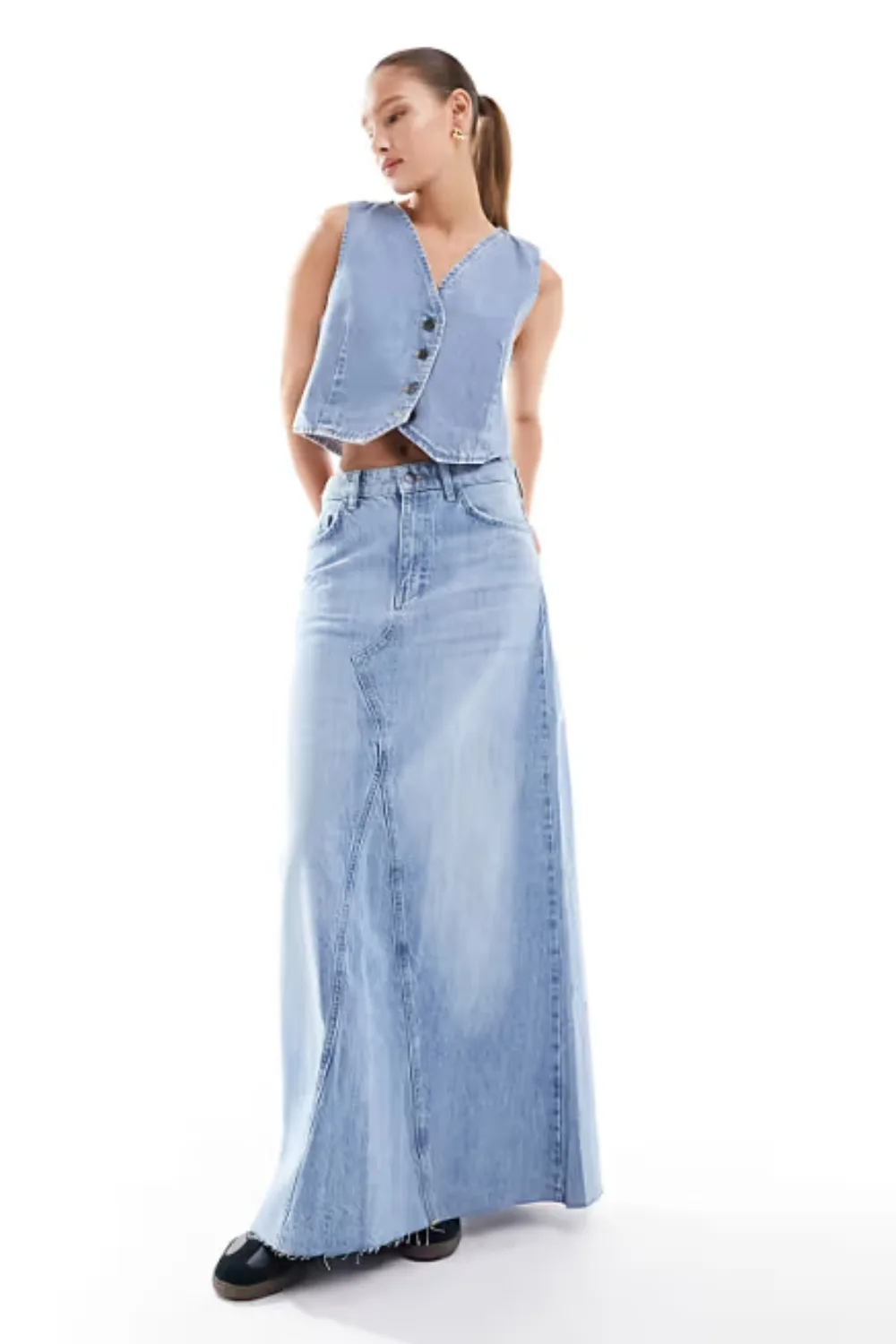 Orders womens denim skirts australia