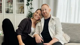 Luke McGregor has met his match in wife Amy Thunig 