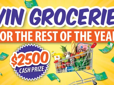 Take 5 Win Groceries for the rest of the year!