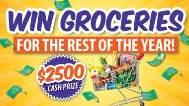 Take 5 Win Groceries for the rest of the year!