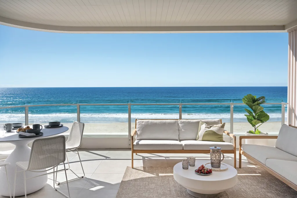 RSL Art Union prize penthouse balcony