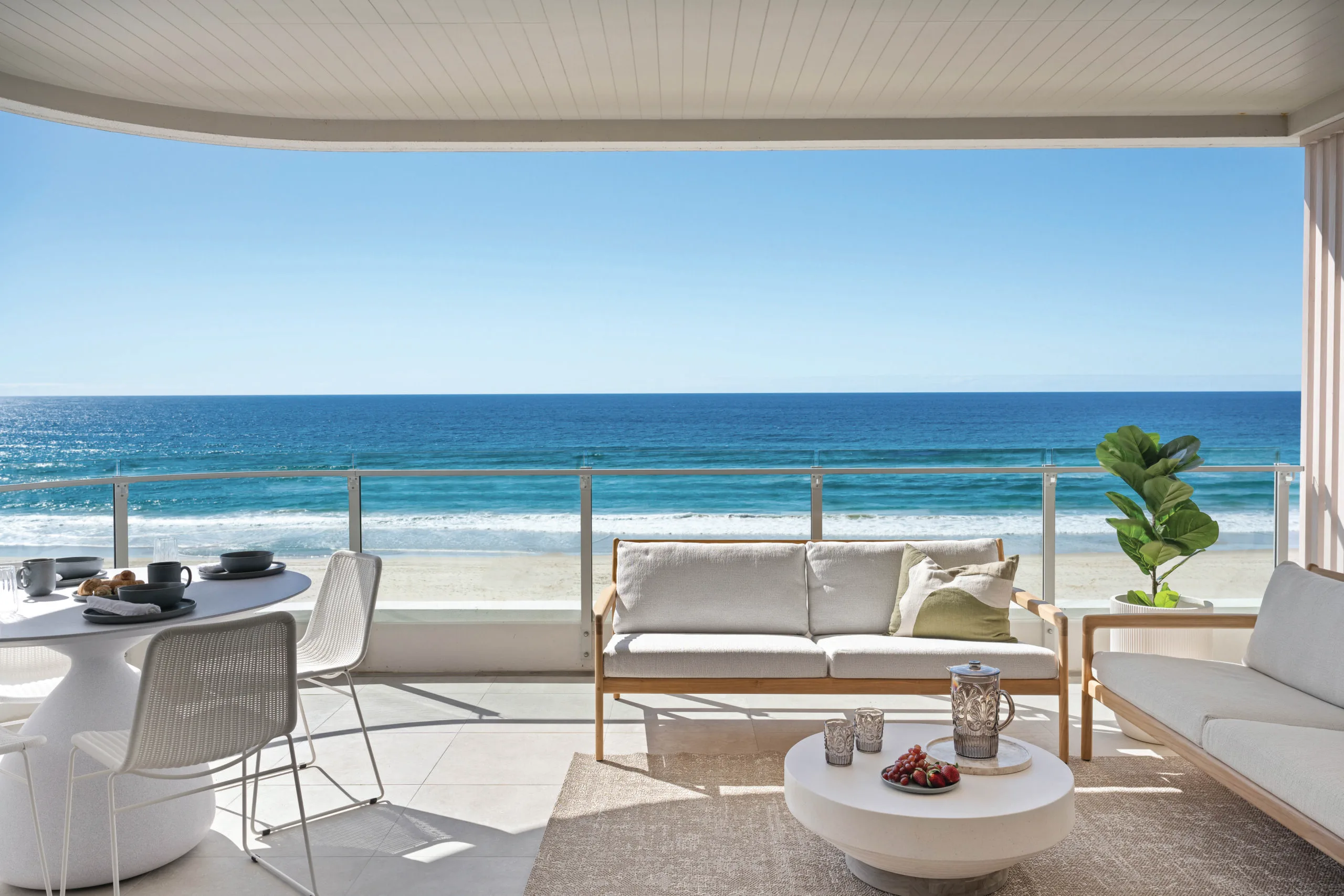 RSL Art Union prize penthouse balcony