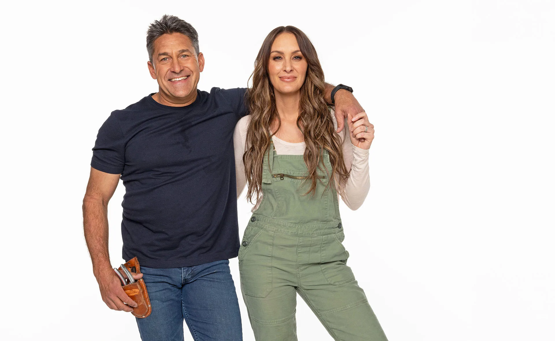 Growing Home With Jamie Durie stars Jamie Durie and fiancee, Ameka Jane.