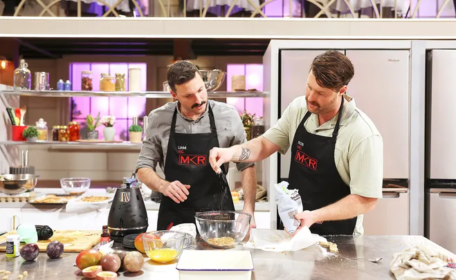 MKR’s Rob & Liam say ‘Kitchen HQ is less stressful than having toddlers’