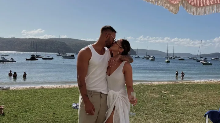 The Bachelorette’s 2019 winner Carlin Sterritt shares baby news with wife, Emily