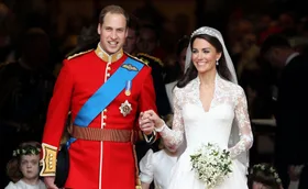 Prince William Kate Middleton wedding day.