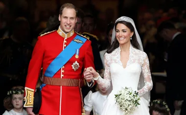 Prince William Kate Middleton wedding day.