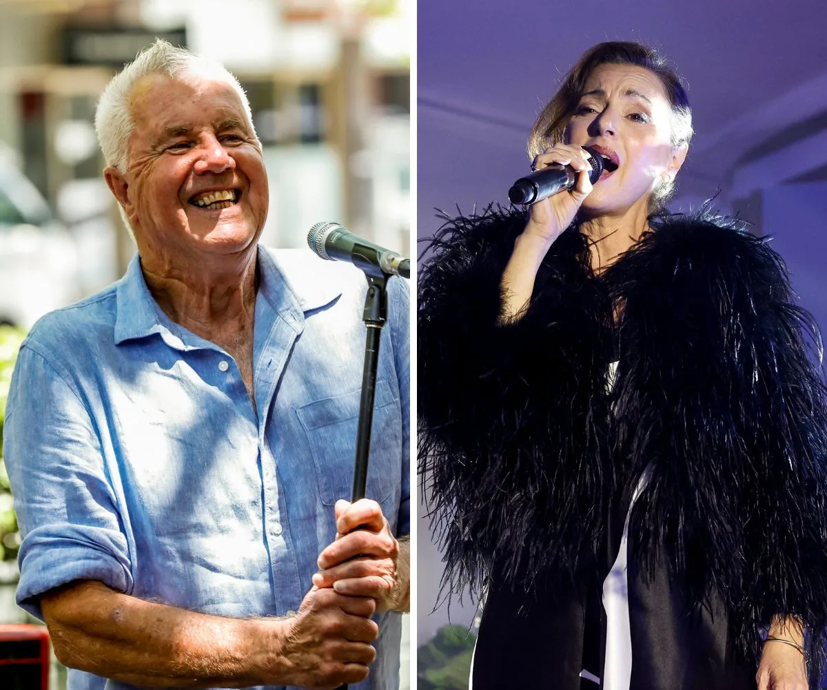 Daryl Braithwaite and Tina Arena.