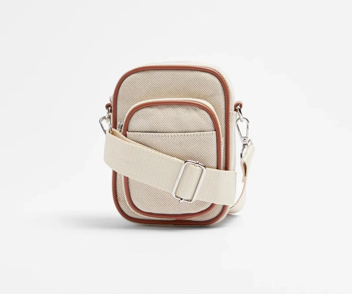 A Casual Canvas Mini Crossbody Bag, part of Target's Black Friday deals.