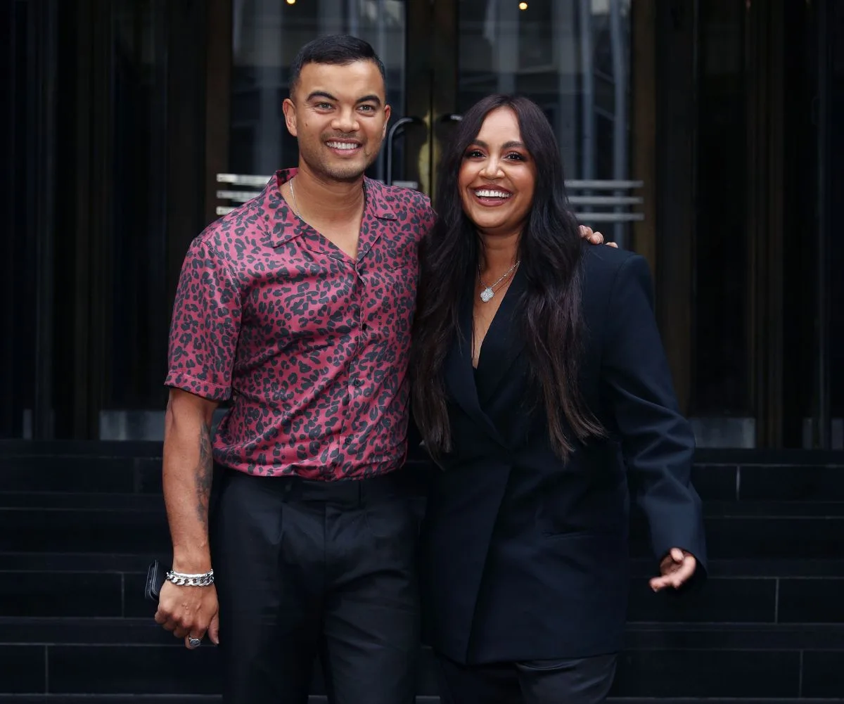 Guy Sebastian and Jessica Mauboy.