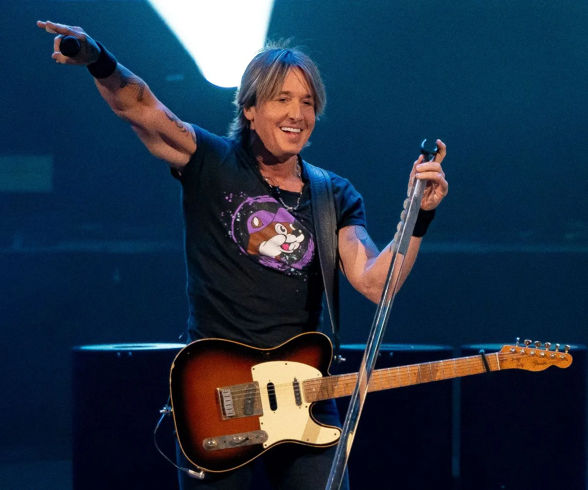 Keith Urban performing on The Voice Australia 2024.