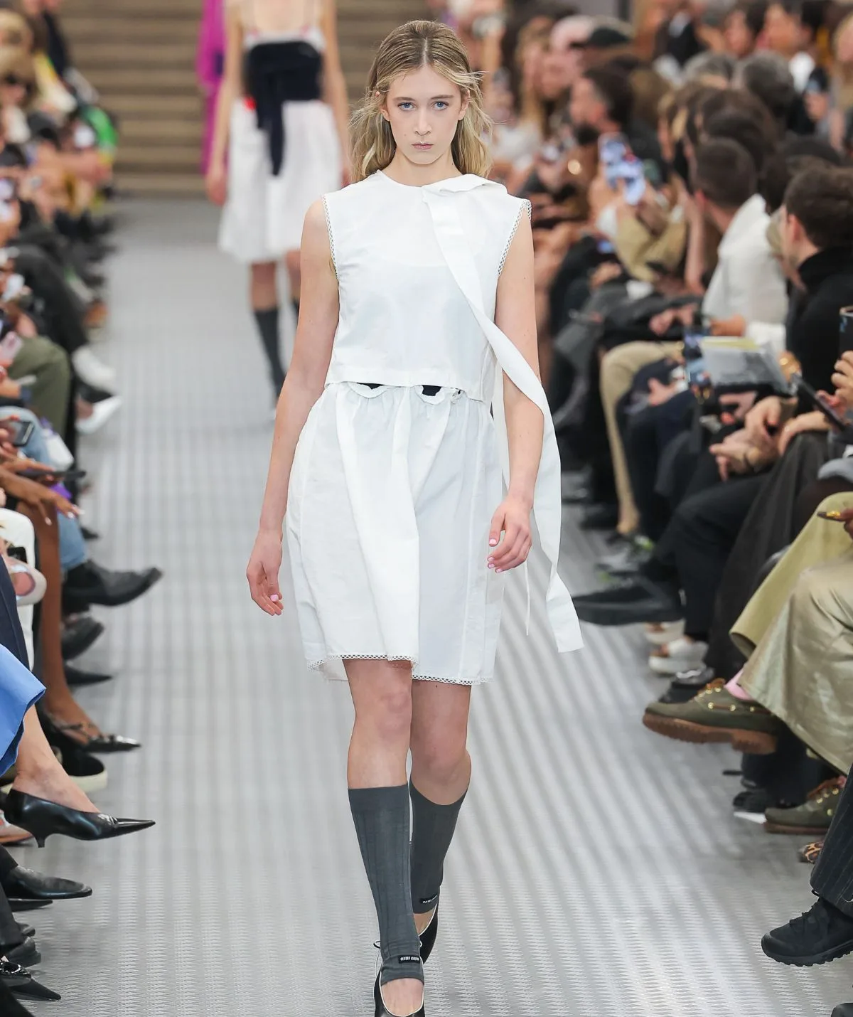 Nicole Kidman and Keith Urban's daughter Sunday Rose makes her modelling debut at Paris Fashion Week 2024.