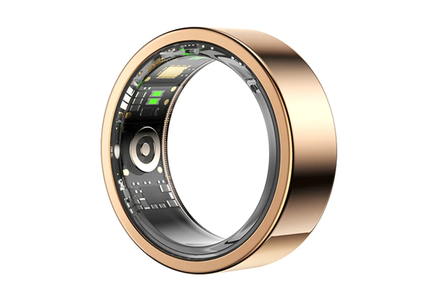 Kogan Aura Smart Ring in Rose Gold.