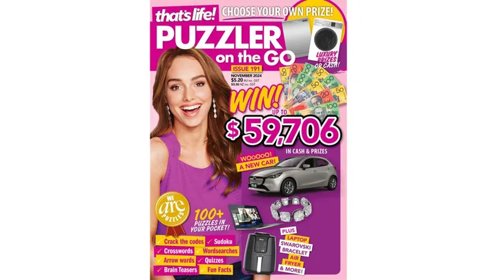 that’s life! Puzzler On The Go Issue 191