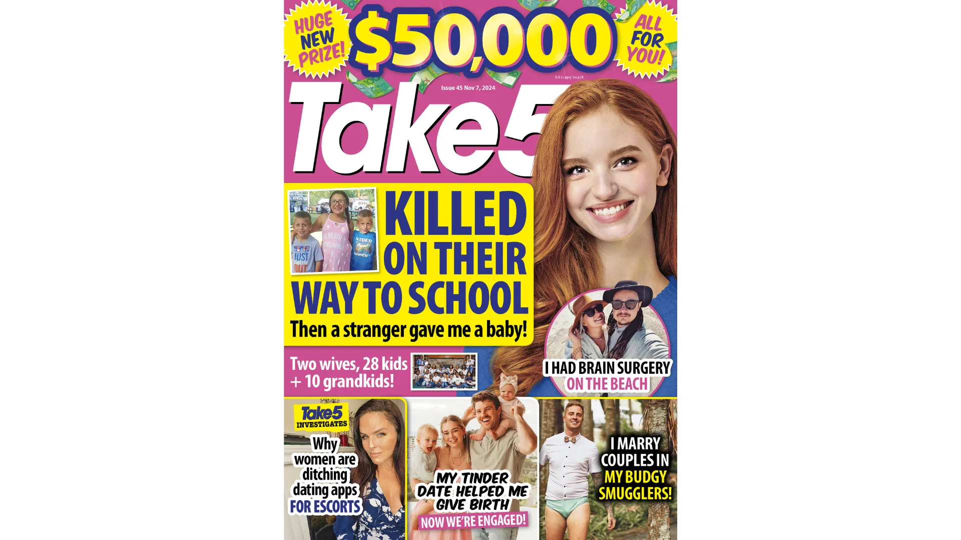 Take 5 Issue 45 Online Entry Coupon Now To Love