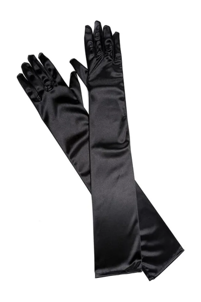 Utopiat Audrey Styled Replica Holly Golightly Long Opera Gloves Accessories for Women