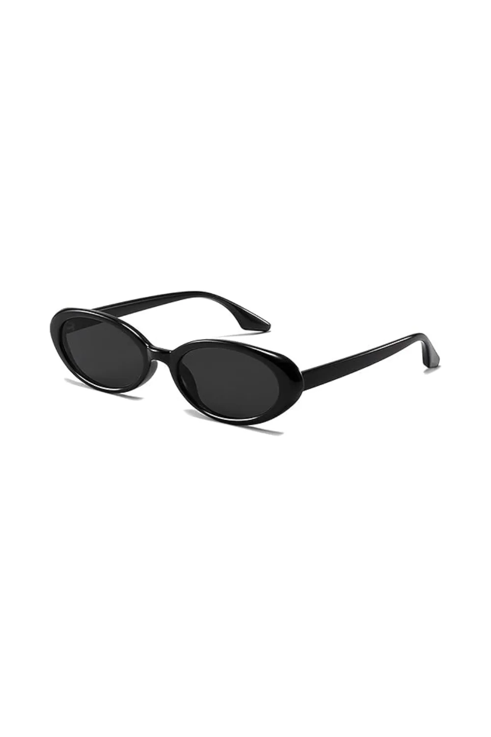 ONLYZILLA Retro Classic Oval Sunglasses for Women and Men Small 90s Style
