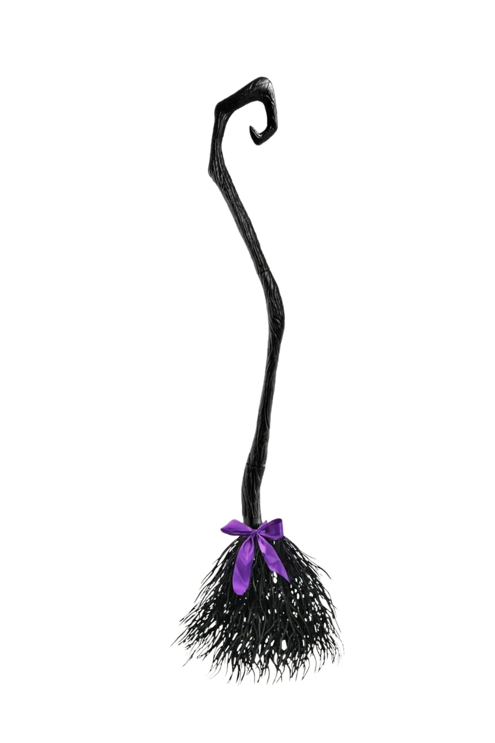 JOYIN 55'' Witch Broom with Ribbons for Kids Halloween Witches Broomstick, Costume Parties, Photo Booth Accessory, Halloween Decorations
