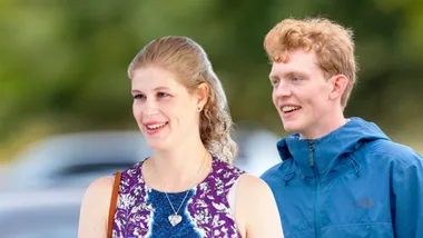 Lady Louise Windsor and her boyfriend Felix da Silva-Clamp.