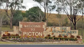 Picton NSW welcome sign.