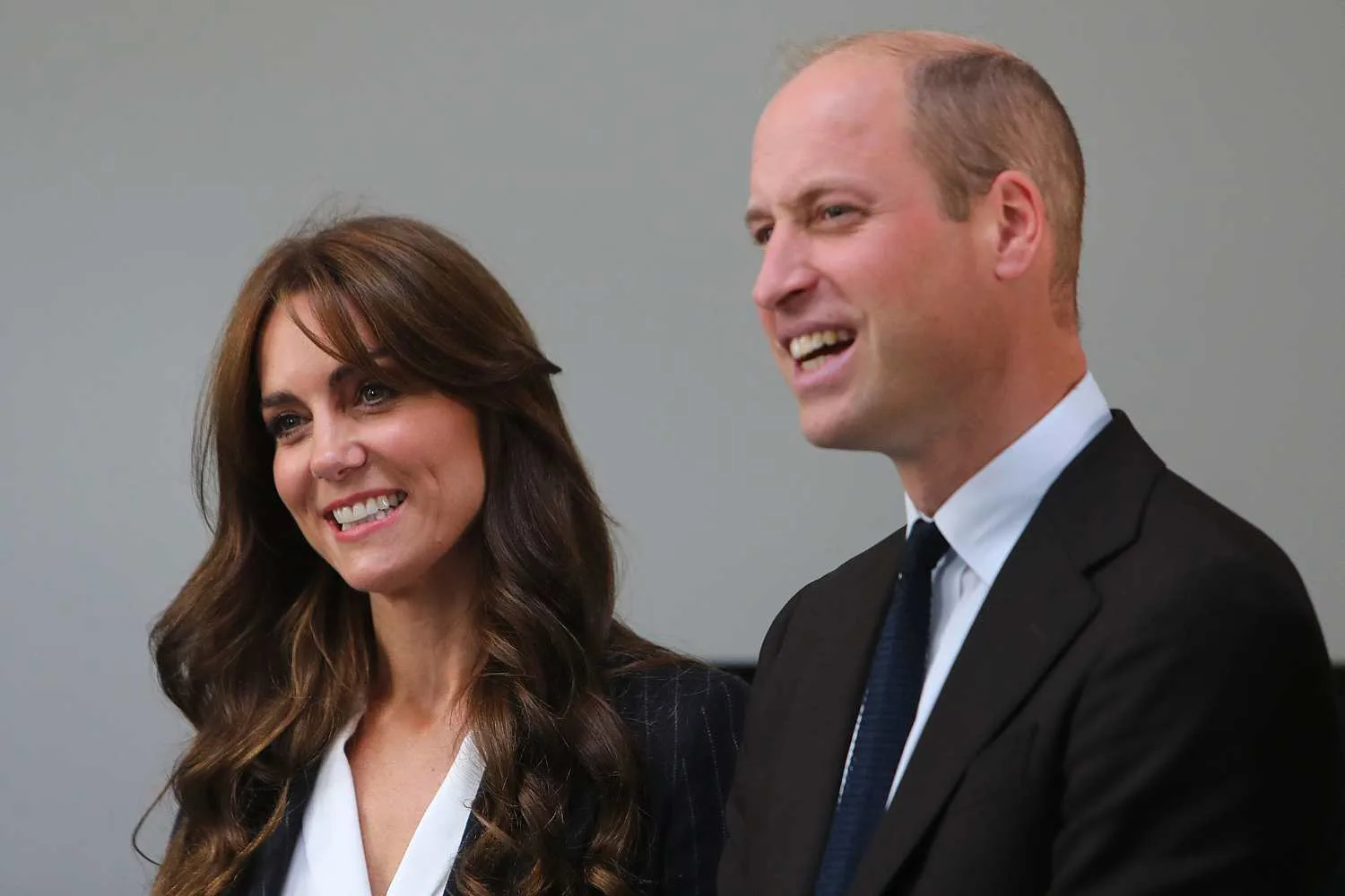 Kate Middleton and Prince William smiling