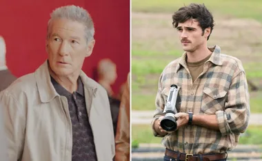 Richard Gere and Jacob Elordi in Oh, Canada