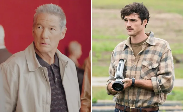 Richard Gere and Jacob Elordi in Oh, Canada