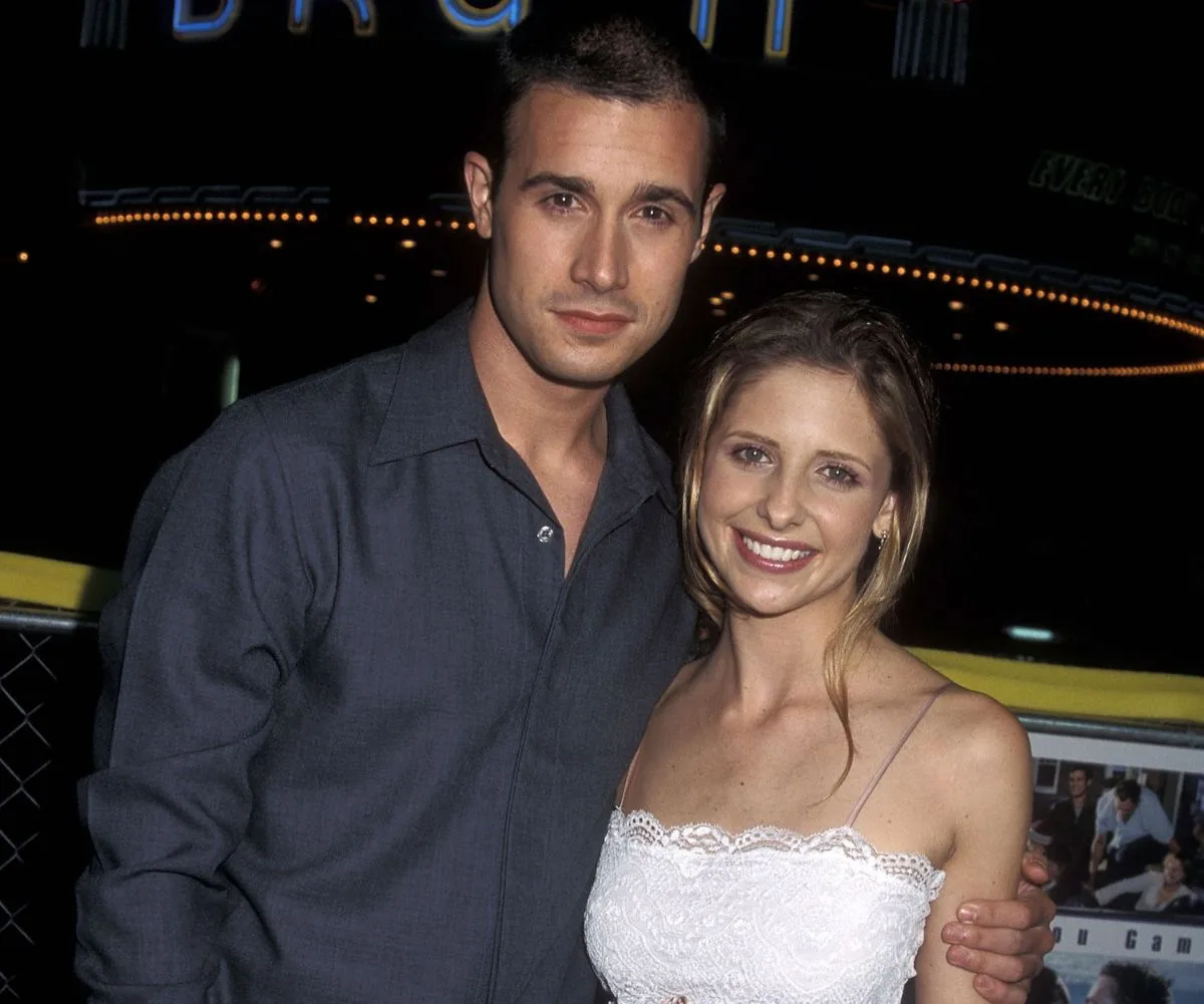 Young Sarah Michelle Gellar and Freddie Prinze Jr