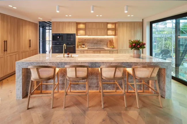 week 6 kitchen of maddy and charlotte's winning The Block Australia 2024 house