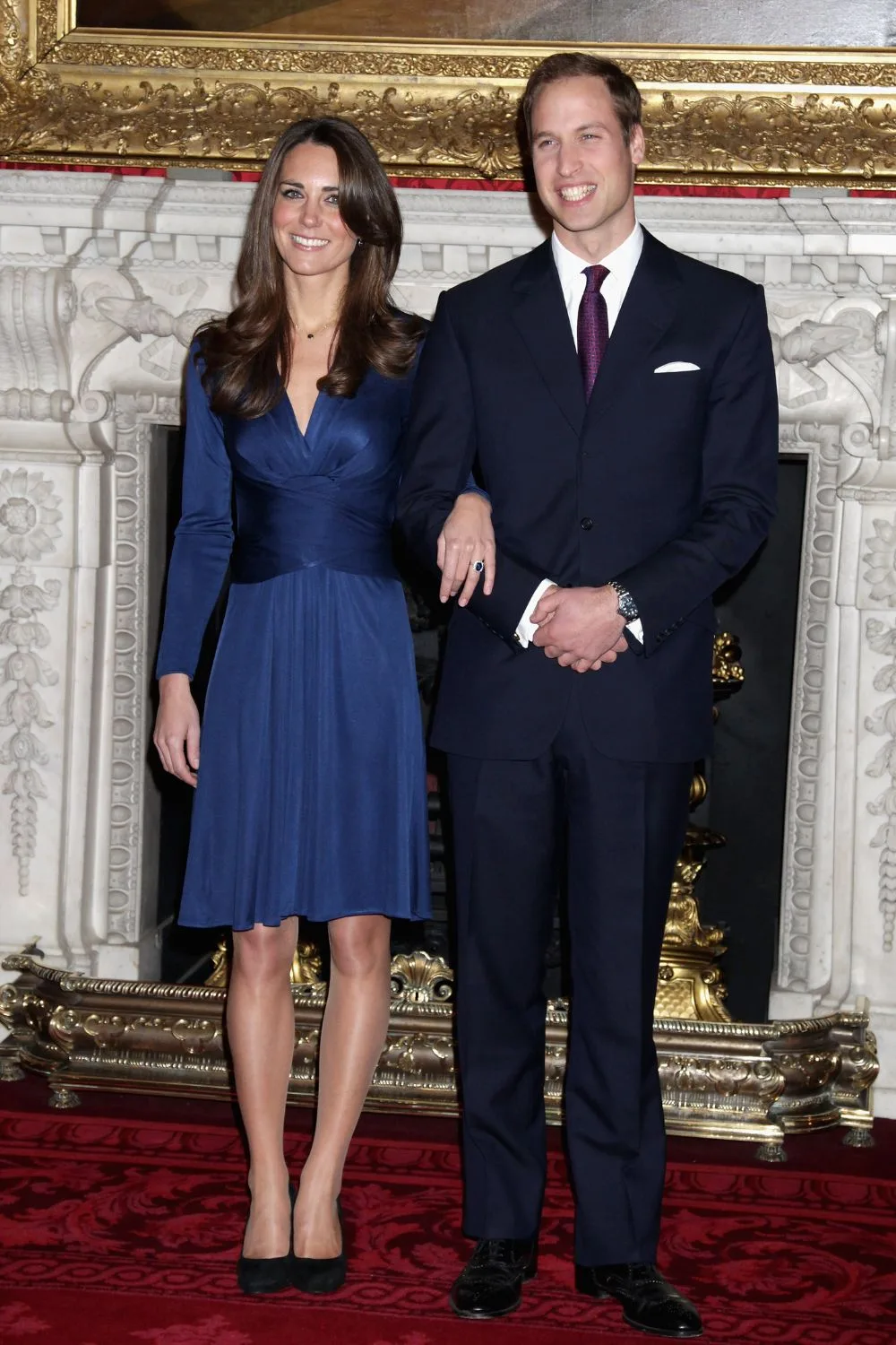 Prince William and Kate Middleton engaged 