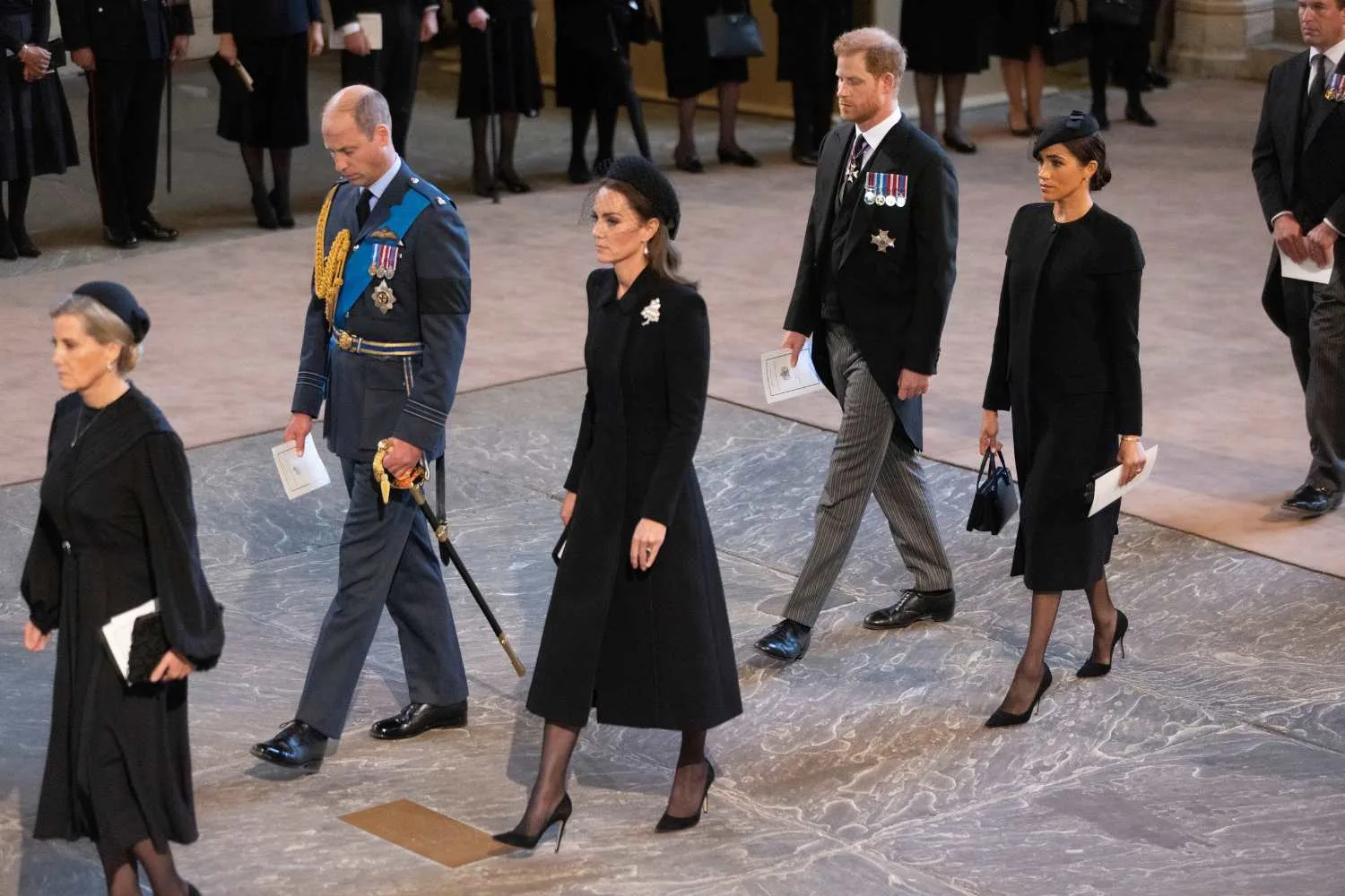 Prince Harry, Meghan Markle, Kate Middleton and Prince William