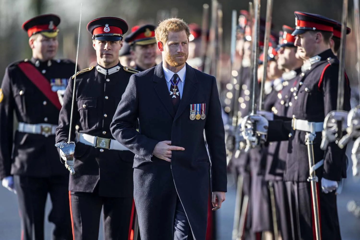 Prince Harry in military uniform 