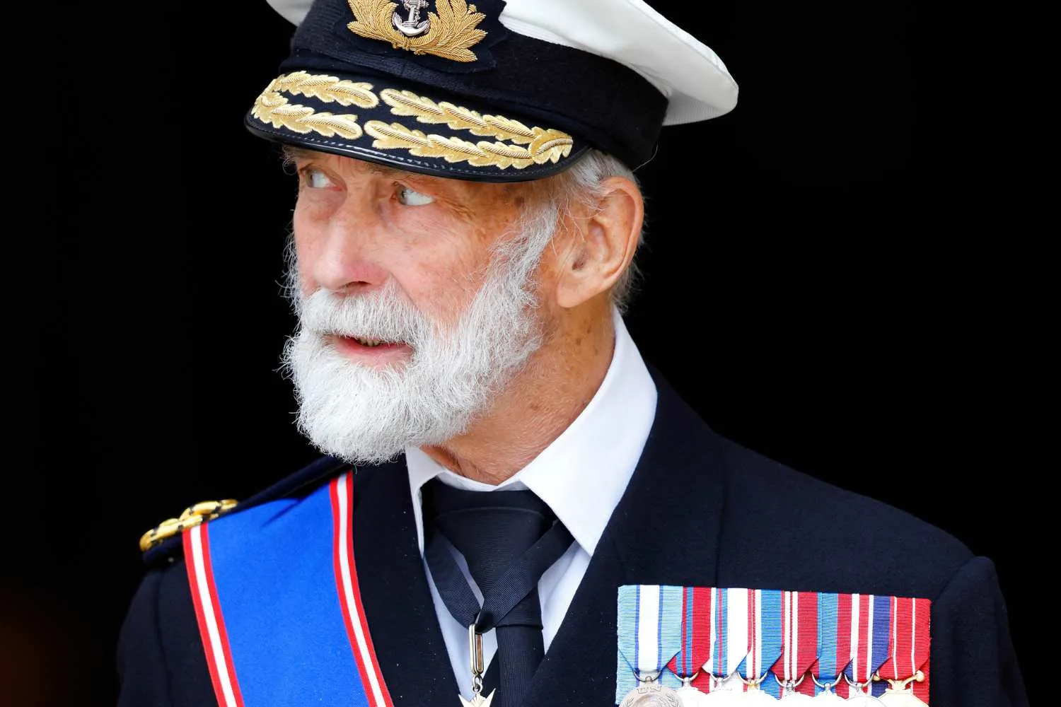 Prince Michael in uniform