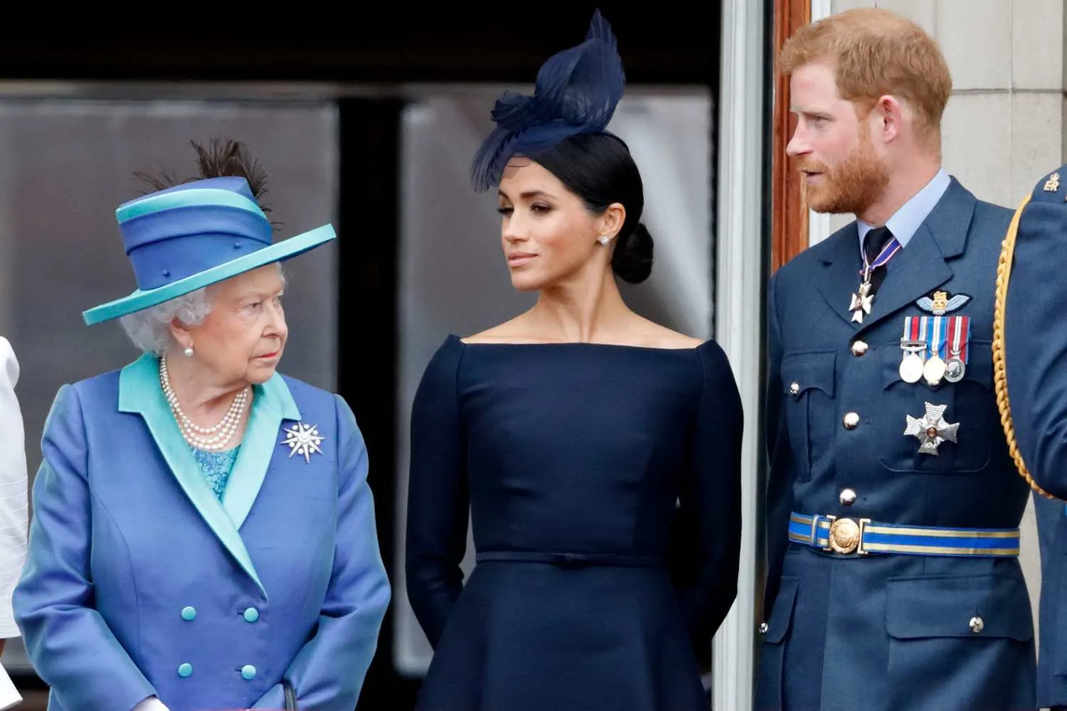 Queen Elizabeth II, Harry and Meghan