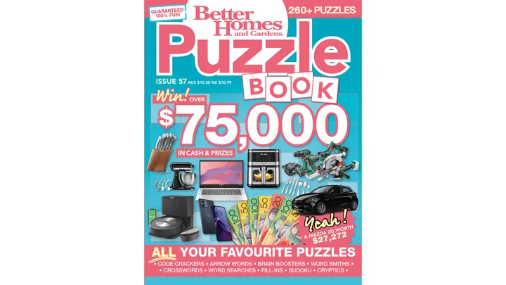 Better Homes and Gardens Puzzle Book Issue 57