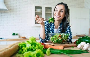 Getting more greens in your diet is one way to set a healthy habit