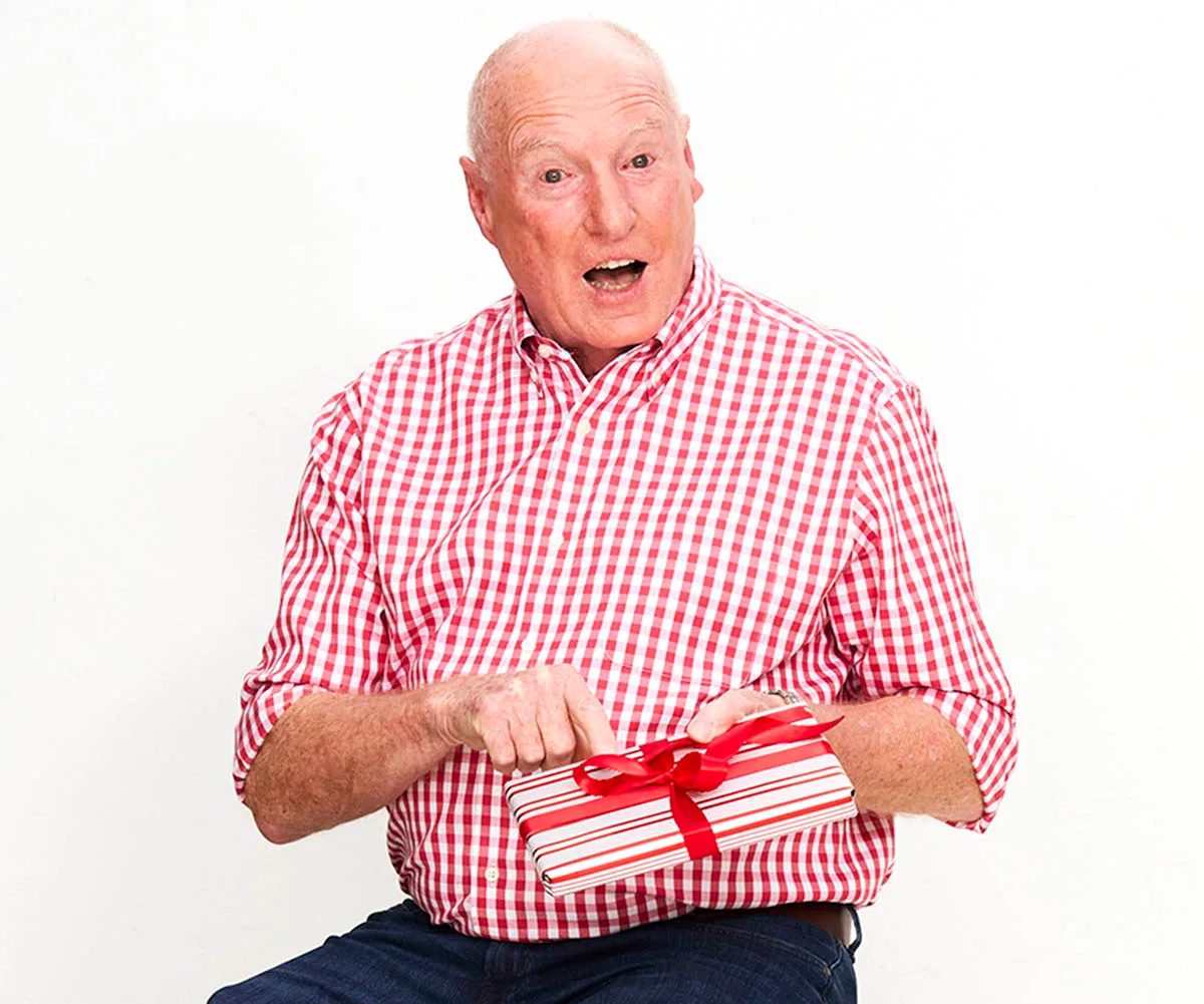 Home And Away star Ray Meagher is looking forward to Christmas.