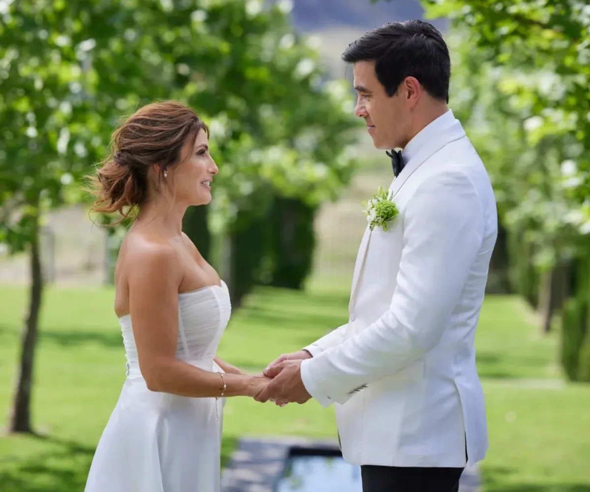 Ada Nicodemou James Stewart wedding