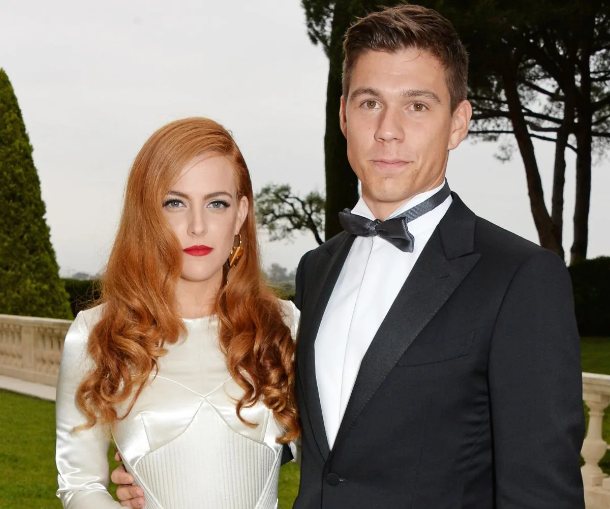 Young Riley Keough and her husband